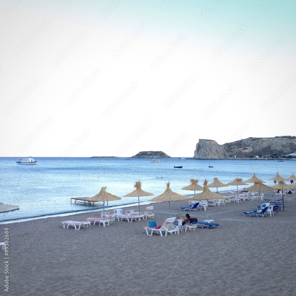 Obraz premium La spiaggia di Stegna - Rodi