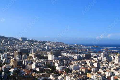 Alger la blanche et son port, Algérie