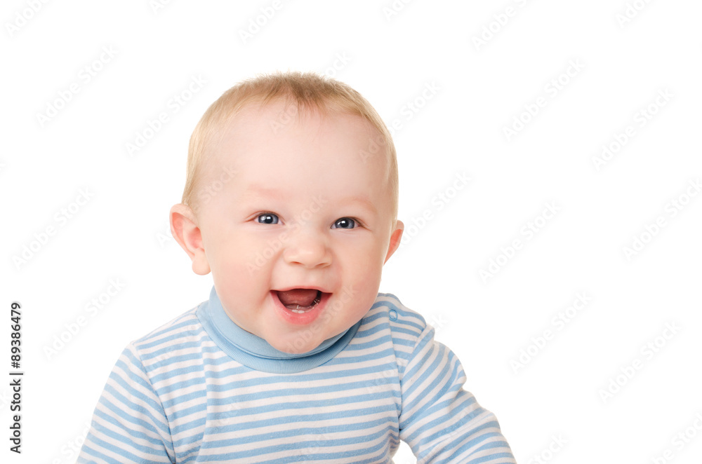 portrait of laughing funny baby boy portrait of laughing funny baby boy