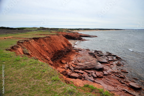 PEI's red cliffs