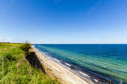 Steilküste an der Ostsee