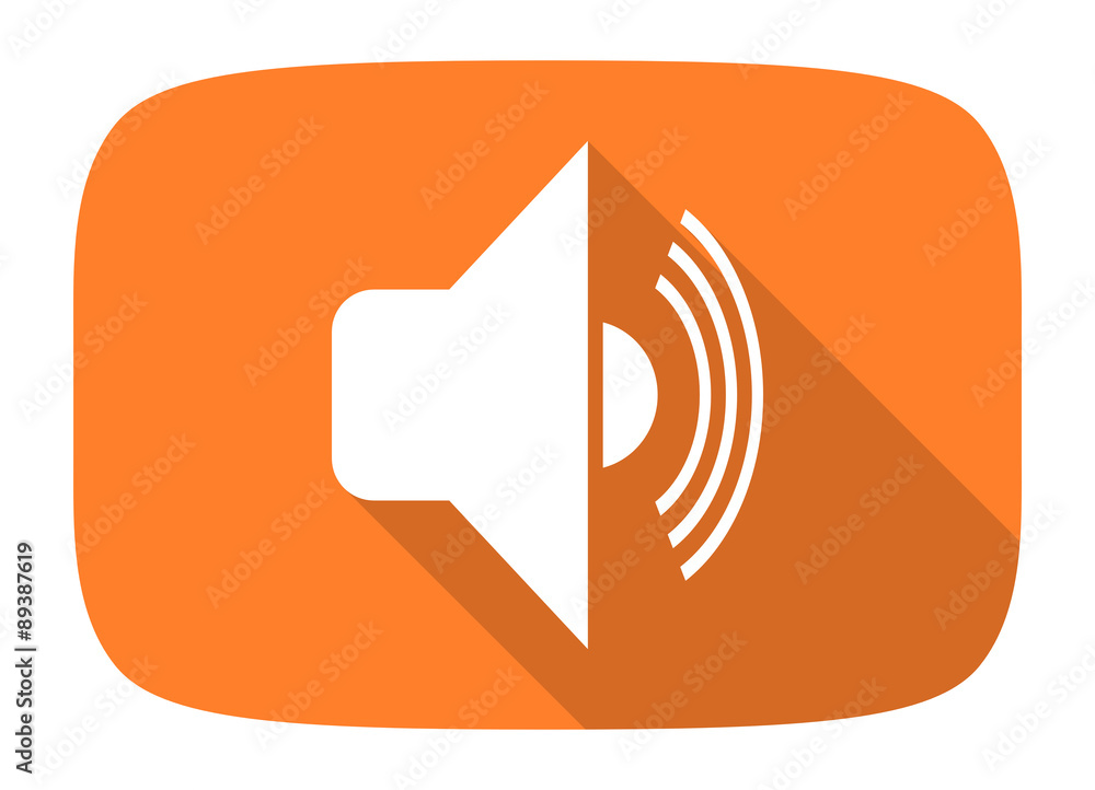 volume flat design modern icon volume flat design modern icon