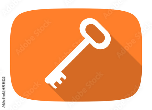 key flat design modern icon