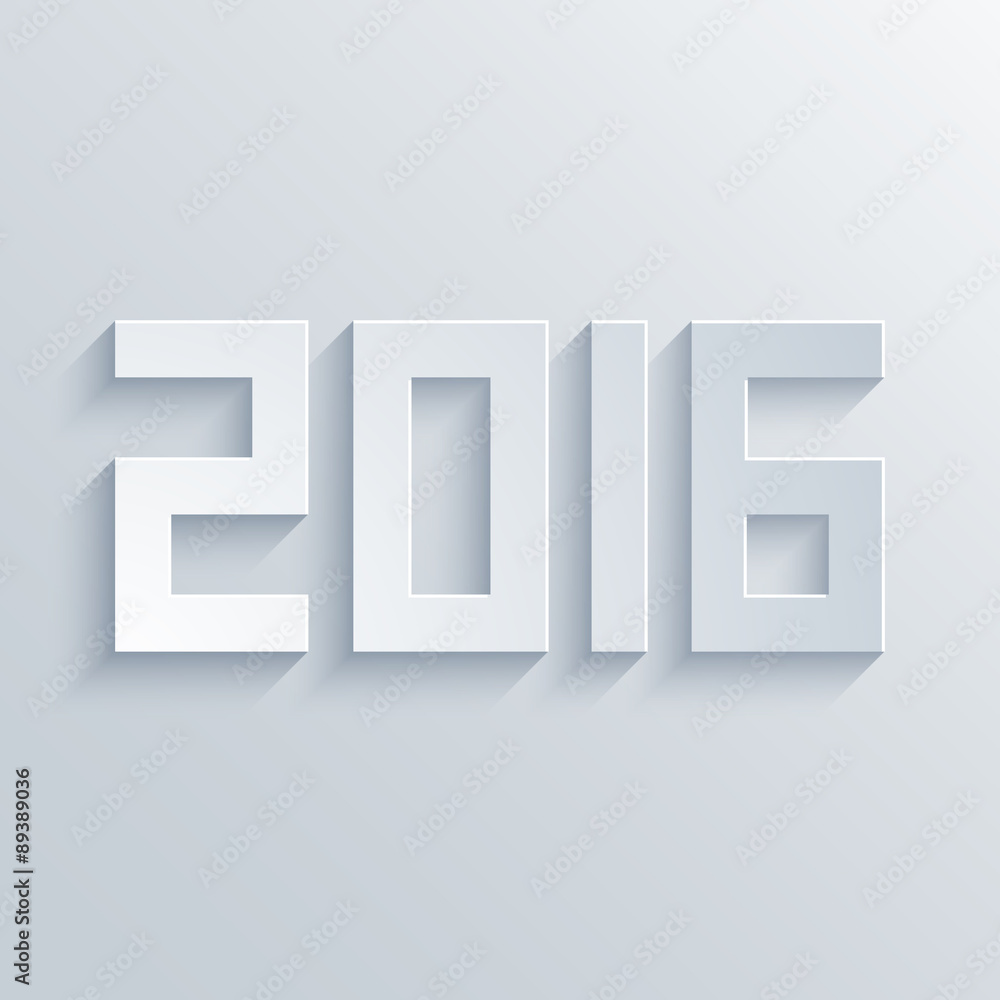 vector modern 2016 New Year background. vector modern 2016 New Year background.