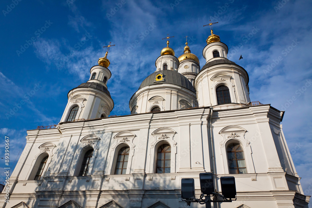 Assumption or Dormition Cathedral in Kharkiv, Ukraine