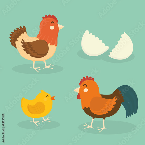 Farm animals design.