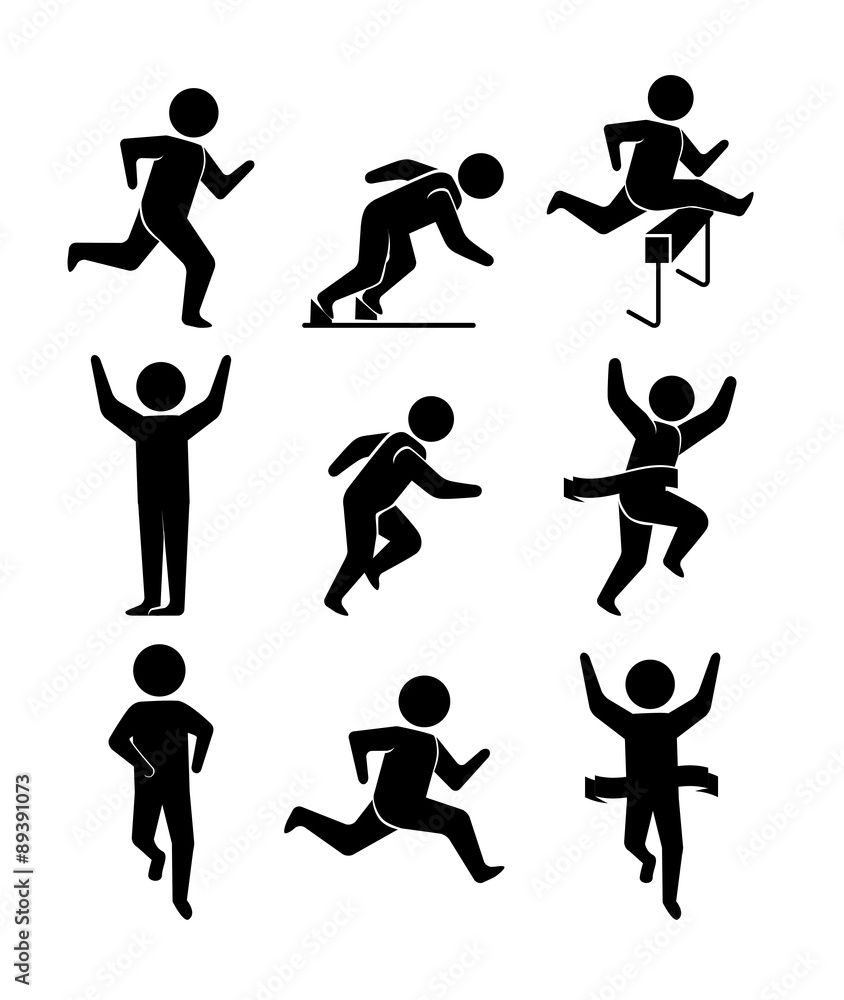Sport digital design. Sport digital design.