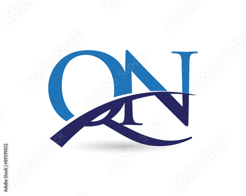 QN Logo Letter Swoosh
