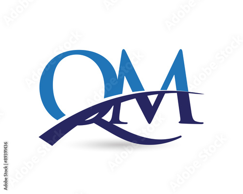 QM Logo Letter Swoosh