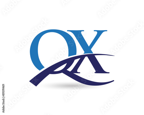 QX Logo Letter Swoosh
