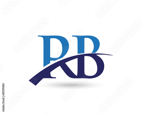RB Logo Letter Swoosh