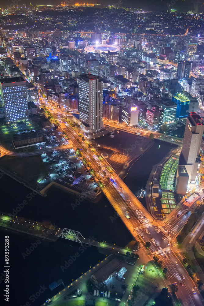 Fototapeta premium yokohama cityscape