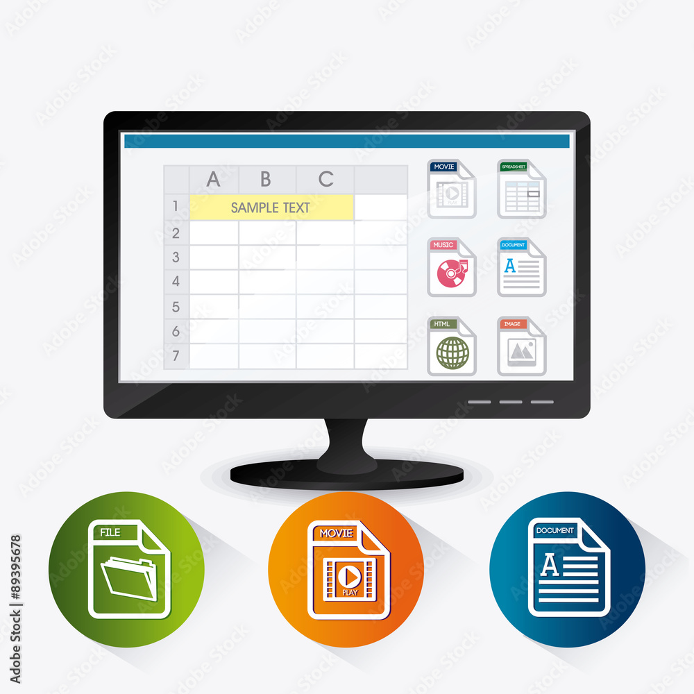 Spreadsheet design. Spreadsheet design.
