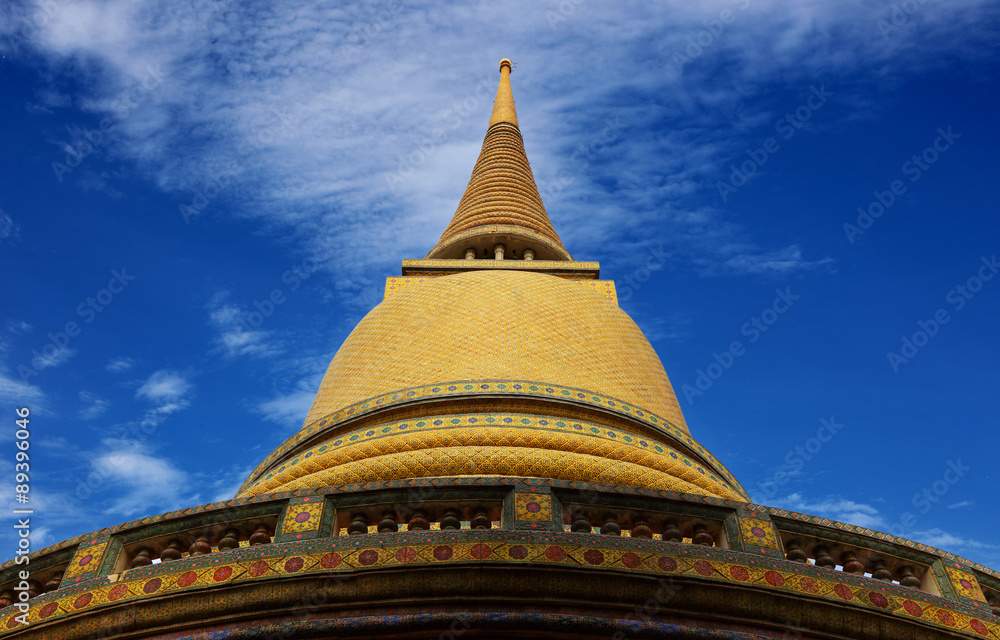 Wat Rajabopit temple in bangkok Thailand