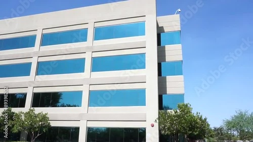 Generic modern office establishing shot