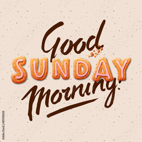 Good morning, Sunday