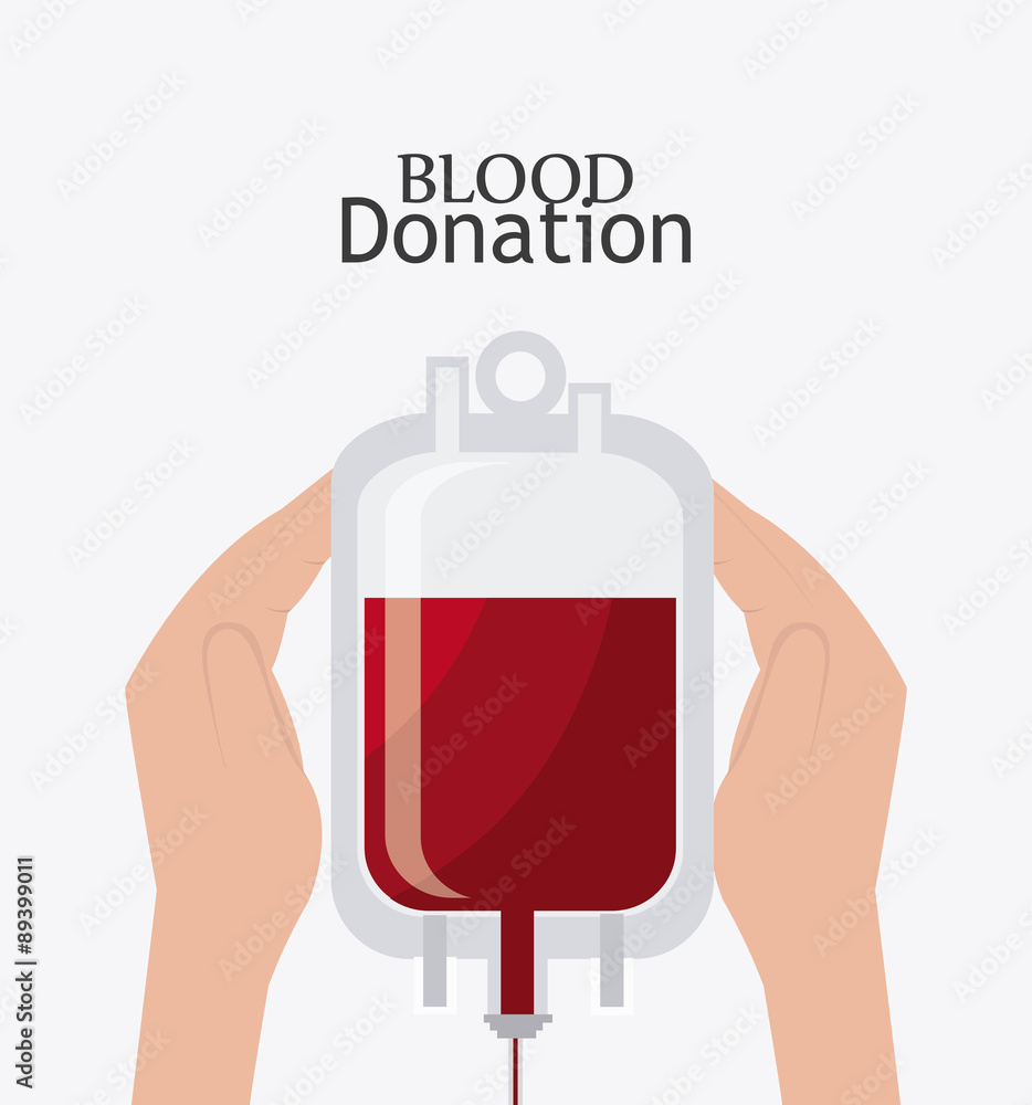 Obraz premium Blood donation design.
