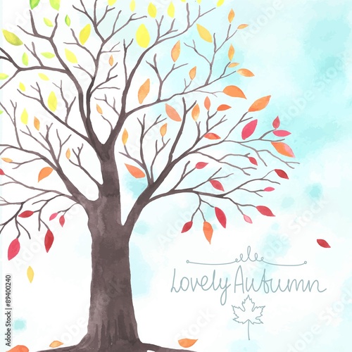 lovely autunm tree