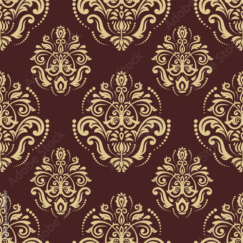 Damask Seamless Pattern