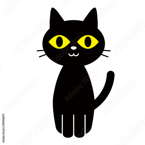 黒猫 © polkadot