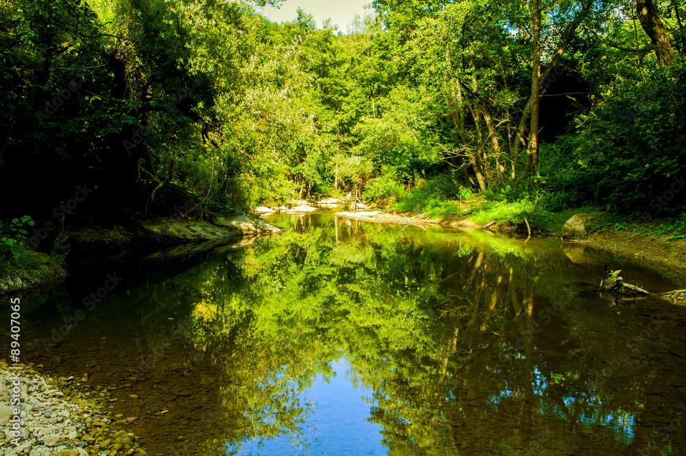 mountain creek evening