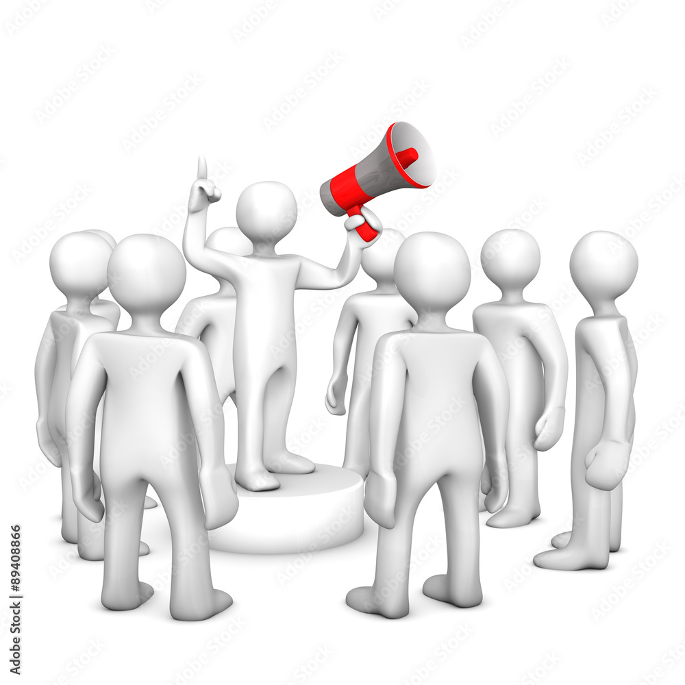 Manikins Leader Bullhorn