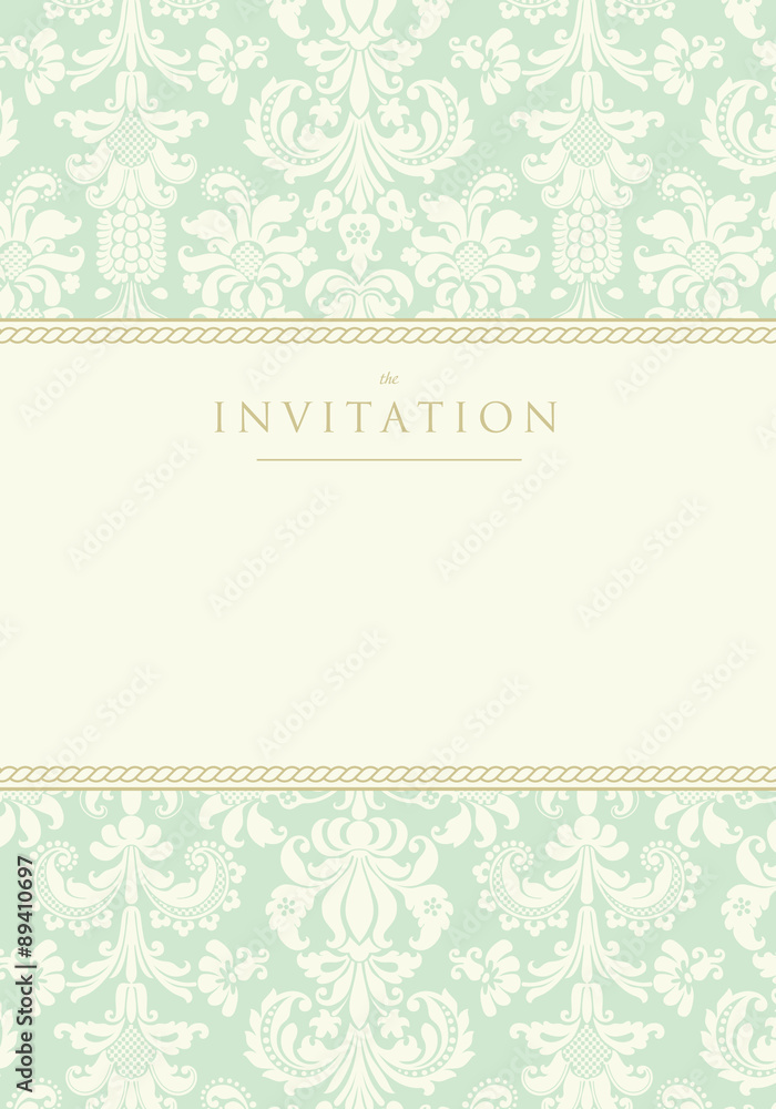 Invitation to the wedding or announcements Invitation to the wedding or announcements