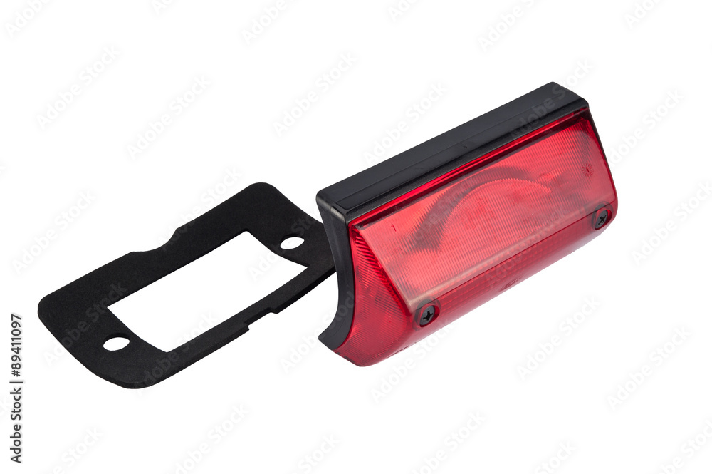 rearlight headlight car on white background rearlight headlight car on white background