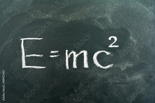 E=mc2,Albert Einstein,chalkboard,chalk,blackboard,colored chalk photo
