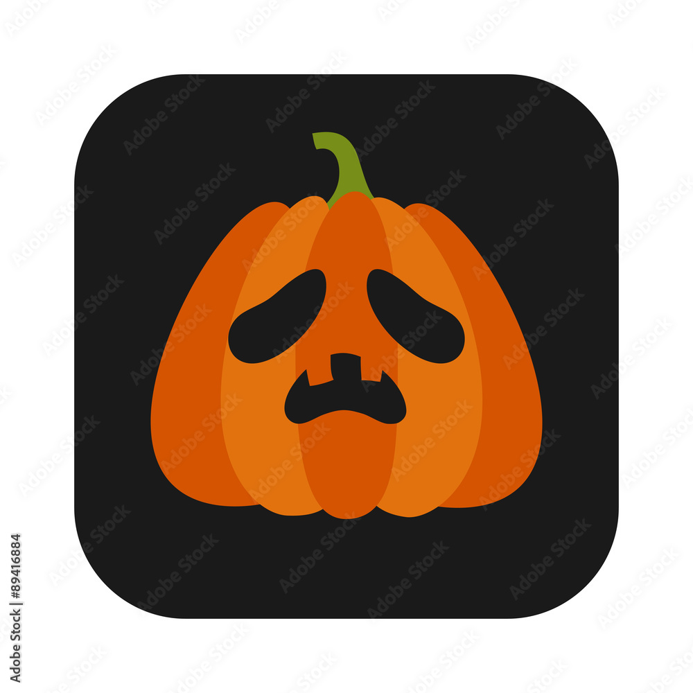 Halloween pumpkin icon Halloween pumpkin icon