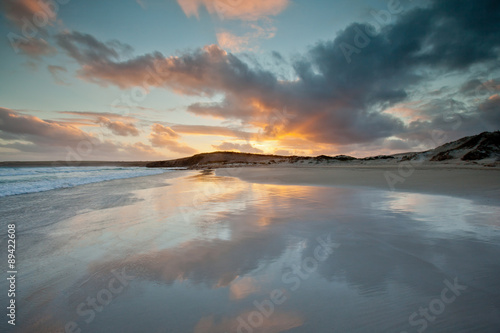 Sunset at Sleaford Bay. South Australia.