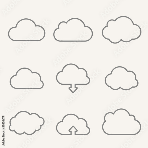 Vector Illustration with Load symbol.