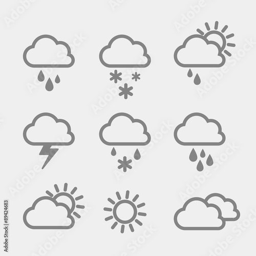 Vector Illustration with symbols.