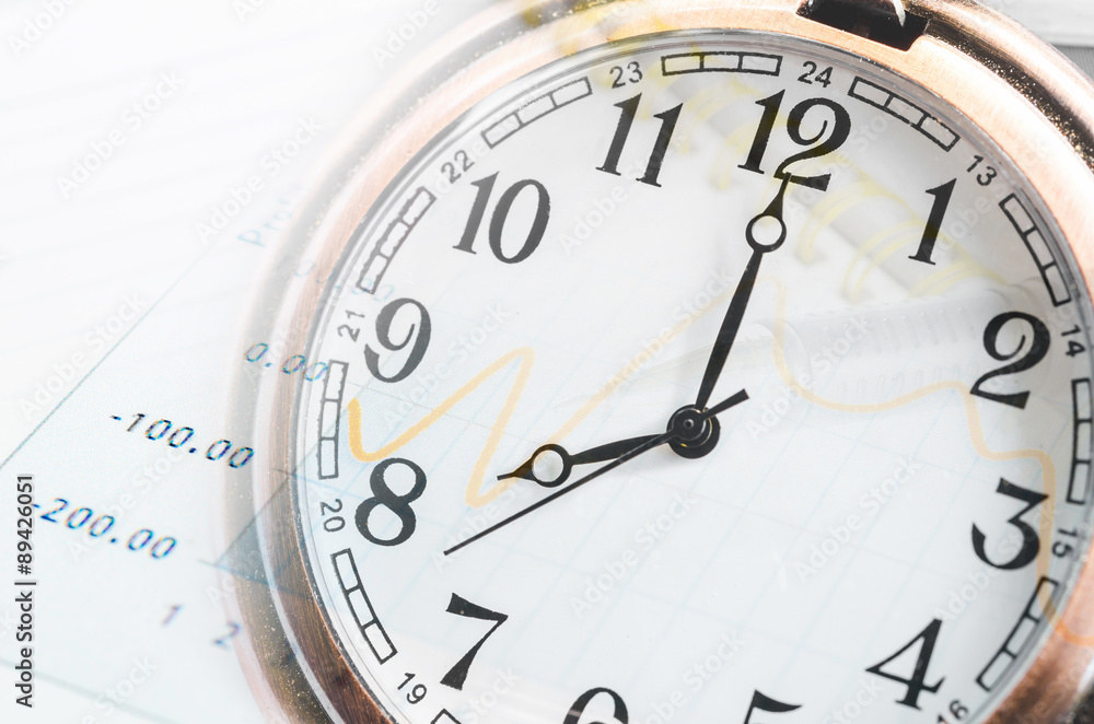 Business time concept. Business time concept.