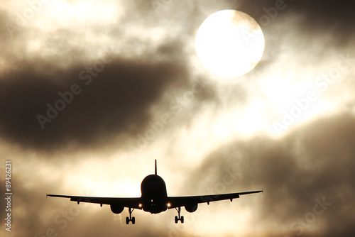 London Heathrow Landing