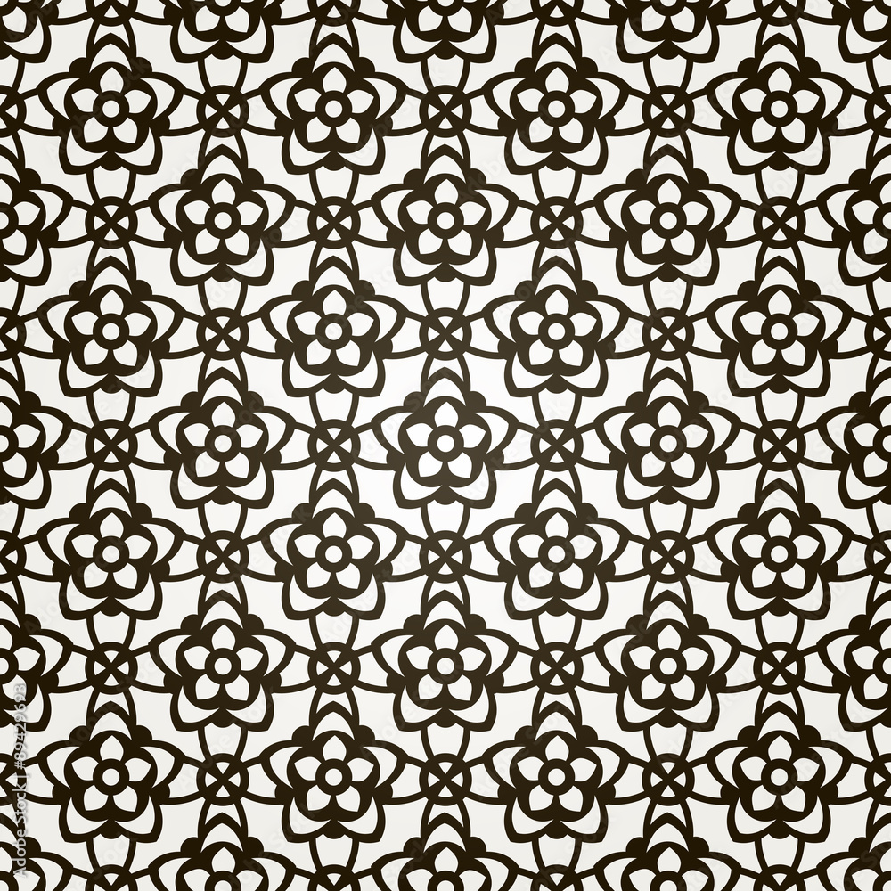 Vector seamless floral background. Lace pattern. Vector seamless floral background. Lace pattern.
