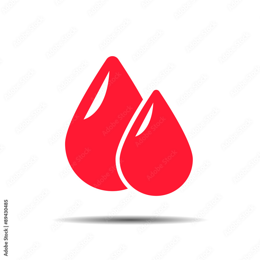 Fototapeta premium Water Drop Icon