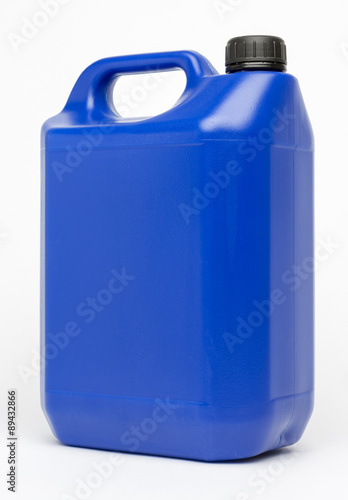 5L HDPE blue plastic jerrican