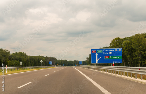 Autobahn A4 Polen