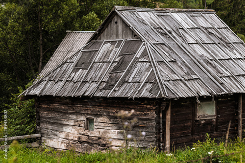 Wallpaper Mural old wooden house Torontodigital.ca