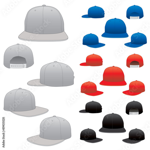 Vector Hat Cap Template