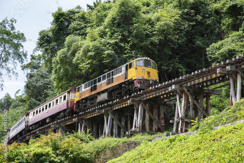 タイ、カンチャナブリの泰緬鉄道