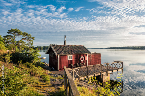 Schärengarten an der schwedischen Küste photo
