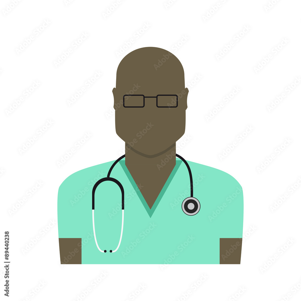 Doctor flat design Doctor flat design