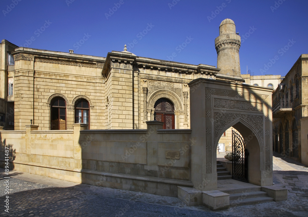 Cuma Mosque in Baku. Azerbaijan   