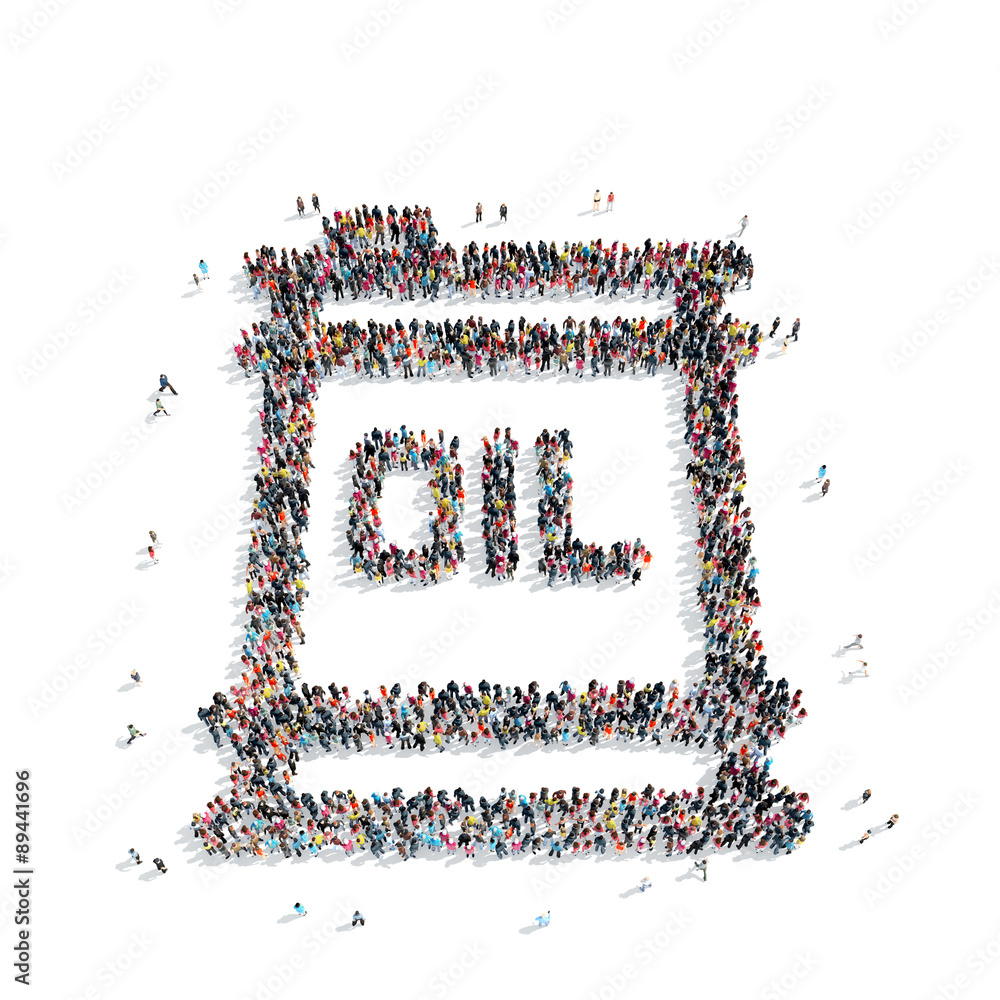 group  people  shape  oil tank