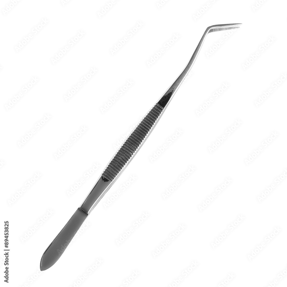 dental forceps, dental tools isolated on white background, with clipping path dental forceps, dental tools isolated on white background, with clipping path