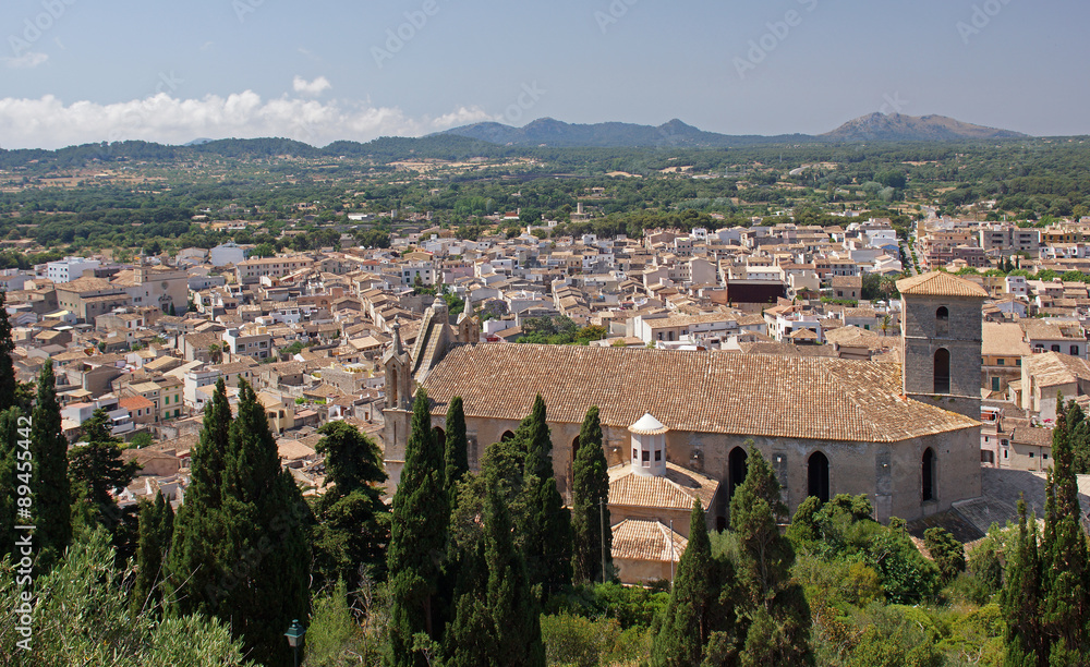 Panoramic view of Arta - Majorca