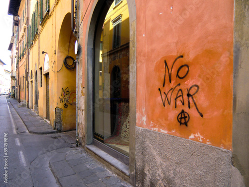 No War Tag On The Wall