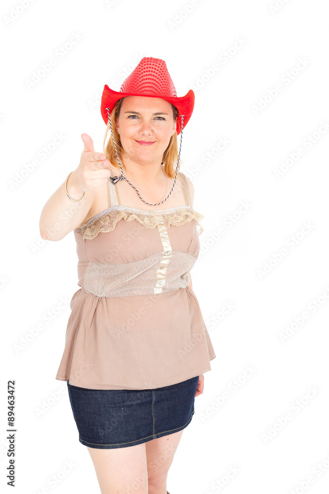 Beautiful Cowgirl doing differnt expressions Beautiful Cowgirl doing differnt expressions